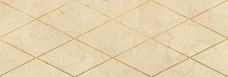 Декор 	Lasselsberger 	1664-0143 Миланезе декор римский Крема 20х60
