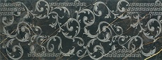 00469132000NR7231 Декор настенный Porcelanite DOS 1320 Negro Decor Roma 48х128