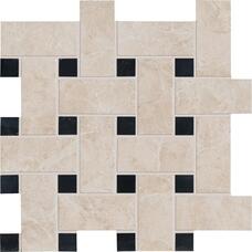 G124670 Декор Vallelunga Villa Deste Grigio Basketweave 30x30