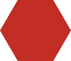 Керамогранит	Codicer 	Basic Hex.25 Red	25x22