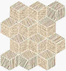 fMZ8 Мозаика 	Fap 	Lumina Glam Almond Cube Mosaico	22,5x26