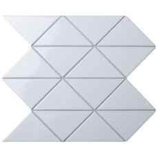 Кер. мозаика Tr. White Zip Glossy (CZG241B-B) 262,5х262,5 глянцевая